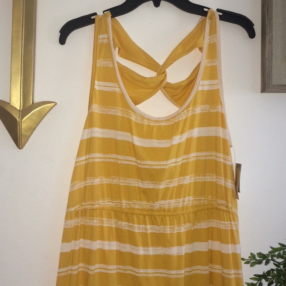 Sonoma striped high low dress - Picture 3 of 8